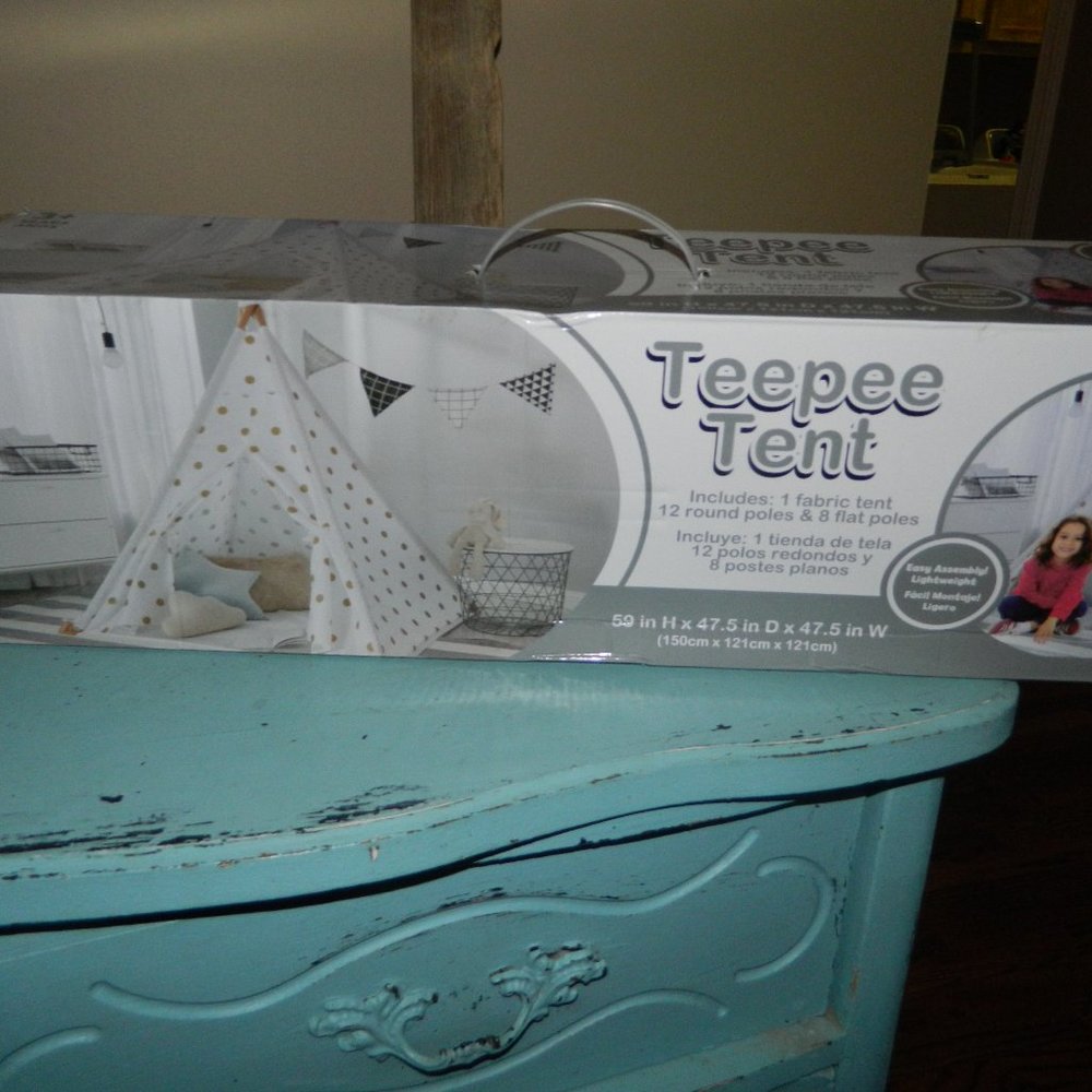 Idea Nuova Inc Kids Teepee Tent Polka Dot